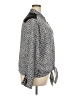 Bongo 100% Polyester Polka Dots Gray Long Sleeve Blouse Size 3X - photo 4