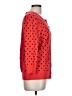 Ellen Tracy Polka Dots Red Cardigan Size L - photo 4