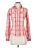 Arc'teryx Plaid Orange Long Sleeve Button-Down Shirt Size S - photo 1