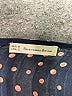 Here Comes the Sun 100% Polyester Polka Dots Black 3/4 Sleeve Blouse Size 4 - photo 7