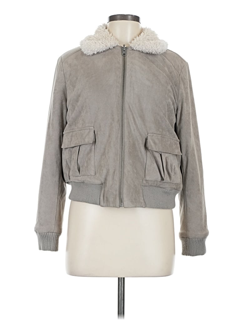 Pre-owned Unbranded Jacket In Gray