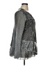 Simply Couture Gray Silver Cardigan Size 1X - photo 4