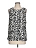 Merona Silver Sleeveless Blouse Size L - photo 1
