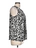 Merona Silver Sleeveless Blouse Size L - photo 4