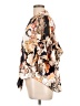 Chico's 100% Polyester Floral Gold Short Sleeve Blouse Size Lg (2) - photo 5