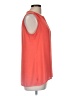 Chaus 100% Polyester Orange Sleeveless Blouse Size M - photo 4