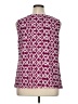 Rafaella Studio 100% Polyester Burgundy Sleeveless Top Size XL - photo 2