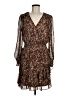 MSK Paisley Brown Cocktail Dress Size M - photo 1