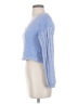 Free People 100% Cotton Blue Pullover Sweater Size XS - photo 5