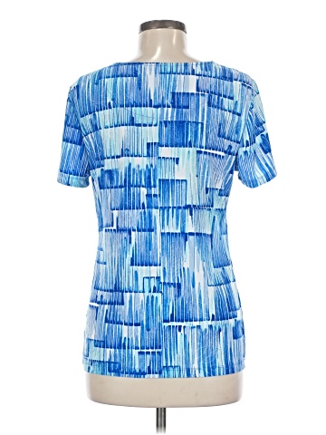 JM Collection Short Sleeve Blouse (view 2)