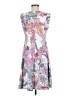 Sandra Darren Paisley Purple Cocktail Dress Size 6 - photo 2