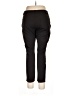Signature Solid Black Brown Active Pants Size 14 - photo 2