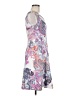 Sandra Darren Paisley Purple Cocktail Dress Size 6 - photo 4