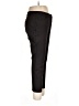 Signature Solid Black Brown Active Pants Size 14 - photo 4