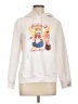 FancyQube 100% Cotton White Sweatshirt Size L - photo 1