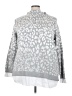 Isaac Mizrahi LIVE! Animal Print Silver Pullover Sweater Size 3X - photo 1