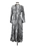 Bitte Kai Rand Metallic Silver Cocktail Dress Size S - photo 2