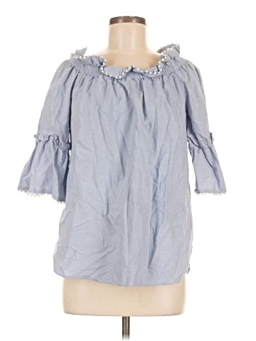 Sara Campbell 3/4 Sleeve Blouse (view 1)