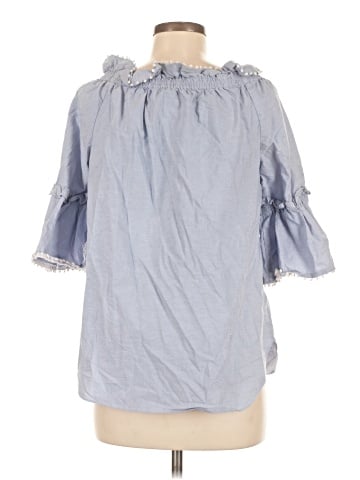 Sara Campbell 3/4 Sleeve Blouse (view 2)