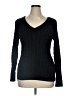 St. John's Bay Black Pullover Sweater Size XL - photo 1