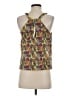 Blush 100% Rayon Yellow Sleeveless Blouse Size S - photo 2
