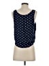 Assorted Brands Blue Sleeveless Blouse Size S - photo 2