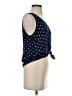 Assorted Brands Blue Sleeveless Blouse Size S - photo 4