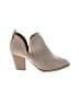 Sugar Gray Tan Ankle Boots Size 7 1/2 - photo 1