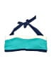 Boden Color Block Teal Swimsuit Top Size 12 - photo 1