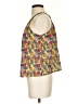 Blush 100% Rayon Yellow Sleeveless Blouse Size S - photo 5