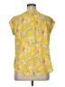 Fun2Fun Yellow Short Sleeve Blouse Size XL - photo 2