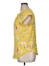 Fun2Fun Yellow Short Sleeve Blouse Size XL - photo 5
