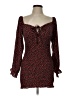 Blush 100% Polyester Hearts Red Casual Dress Size L - photo 1