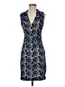 Alice + Olivia Paisley Blue Cocktail Dress Size 0 - photo 1