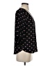 Unbranded 100% Polyester Black 3/4 Sleeve Blouse Size S - photo 4