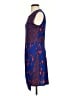 BCBGMAXAZRIA Graphic Blue Cocktail Dress Size XS - photo 5