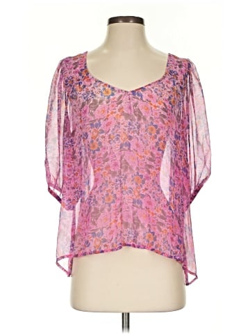 Gypsy 05 Short Sleeve Silk Top (view 1)