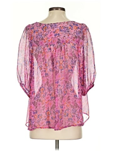 Gypsy 05 Short Sleeve Silk Top (view 2)