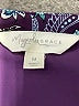 Magnolia Grace 100% Polyester Paisley Blue Casual Dress Size M - photo 7