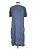 Pendleton 100% Tencel Solid Blue Casual Dress Size S - photo 2