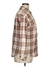 Staccato 100% Cotton Plaid Brown Long Sleeve Button-Down Shirt Size XL - photo 4