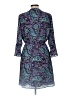 Magnolia Grace 100% Polyester Paisley Blue Casual Dress Size M - photo 2