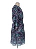 Magnolia Grace 100% Polyester Paisley Blue Casual Dress Size M - photo 4