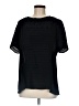 Daniel Rainn 100% Rayon Black Short Sleeve Blouse Size M (estimated) - photo 1
