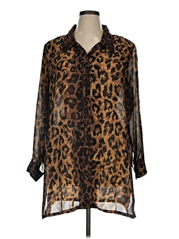 Kaktus 3/4 Sleeve Blouse (view 1)