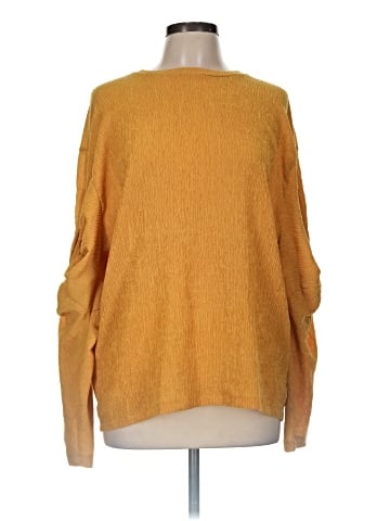 Zara W&B Collection Long Sleeve Top (view 1)