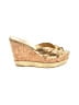 Sergio Zelcer Gold Sandals Size 10 - photo 1