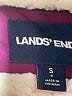 Lands' End Solid Purple Snow Jacket Size S - photo 6