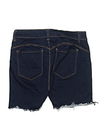 Wax Jean Denim Shorts (view 2)