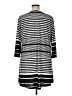 Apt. 9 Stripes Gray Casual Dress Size XL - photo 2